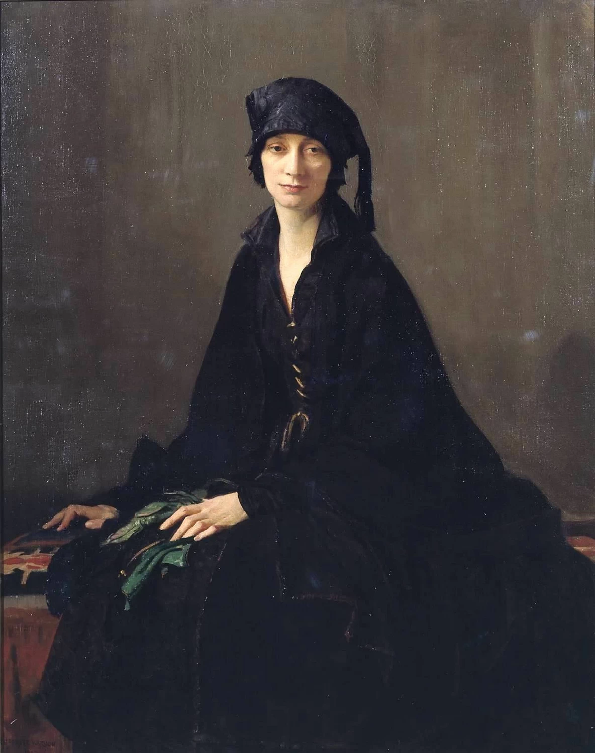 Una signora in nero, 1922 - Tate, Westminster